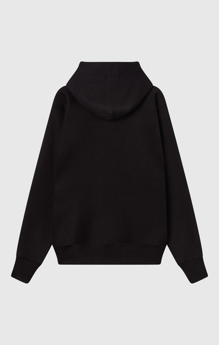 Felpa con Cappuccio e Zip Reverse Weave con Interno Felpato da Uomo Made in USA