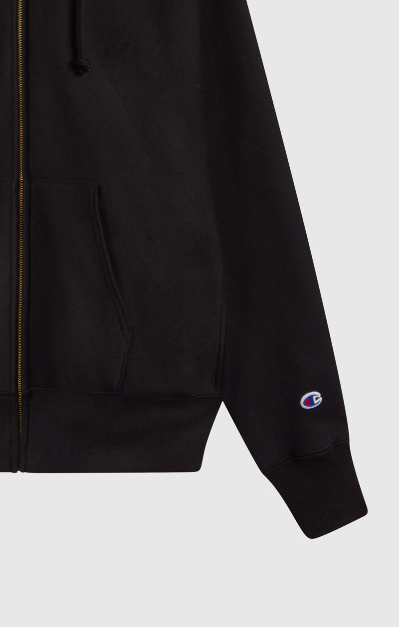 Sweat à Capuche Zippé Reverse Weave avec Intérieur Gratté Homme Made in USA