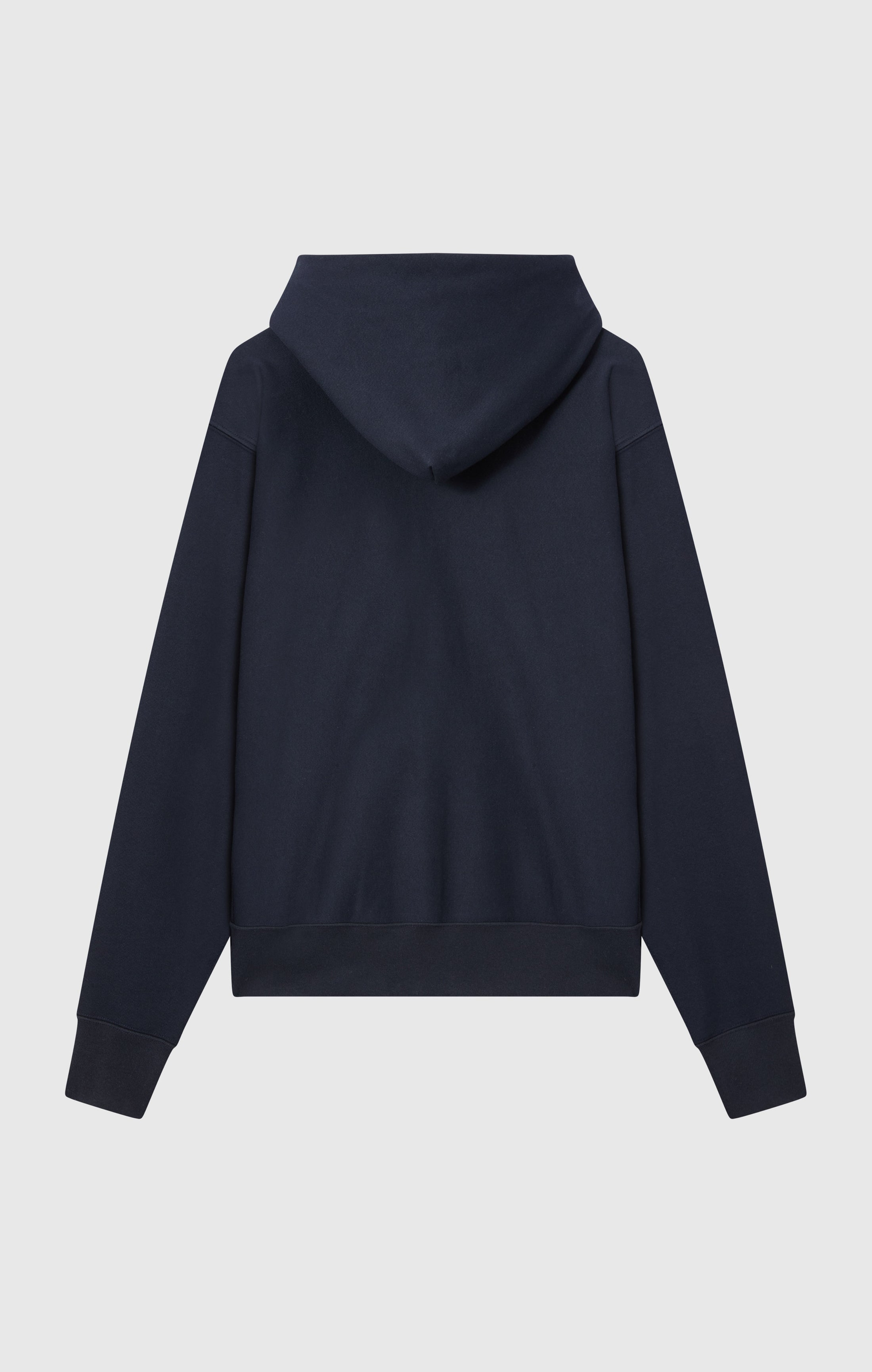 Men's Fleece Reverse Weave Zip Hooded Sweatshirt Made in USA