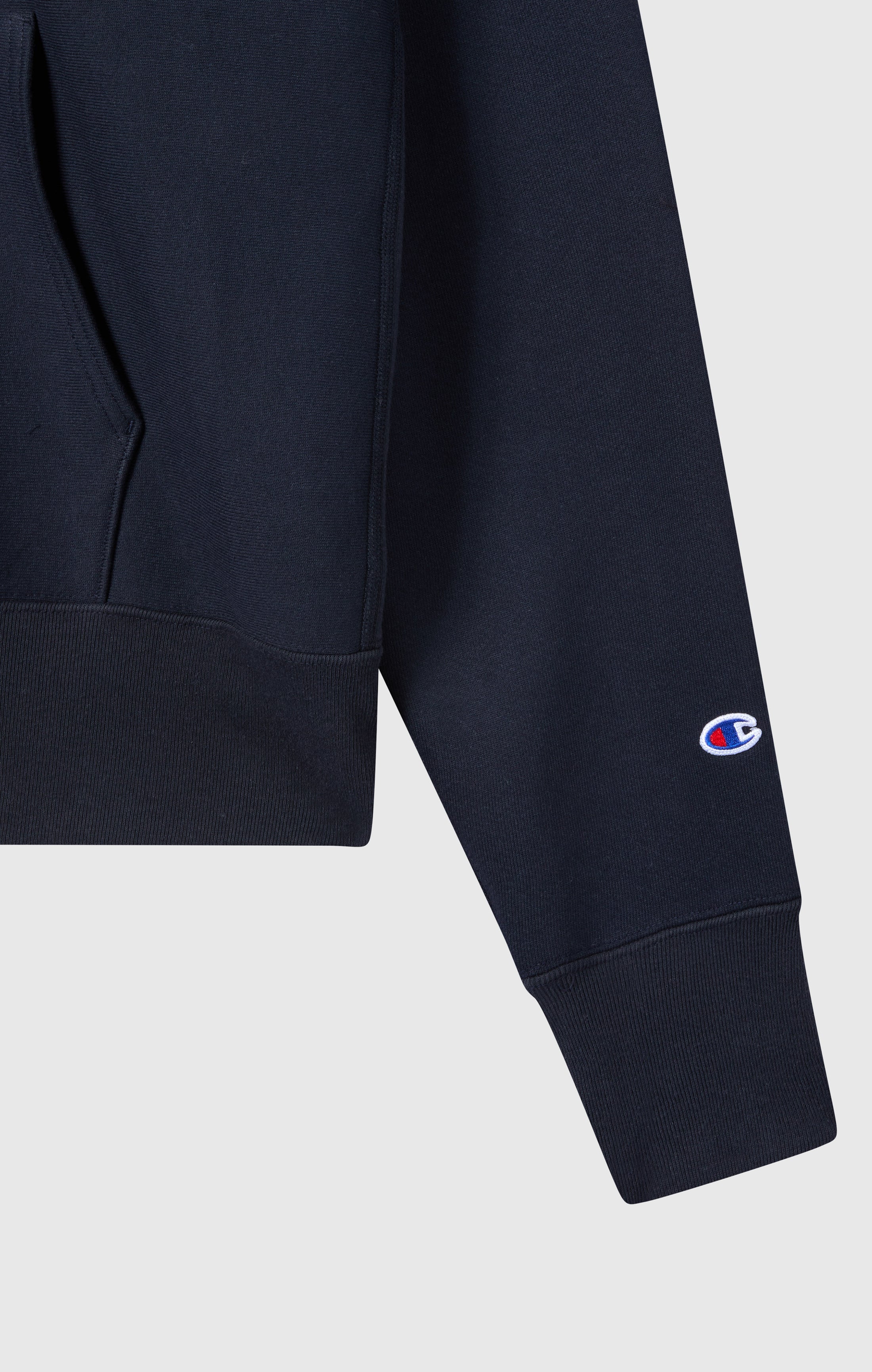 Sweat à Capuche Zippé Reverse Weave avec Intérieur Gratté Homme Made in USA