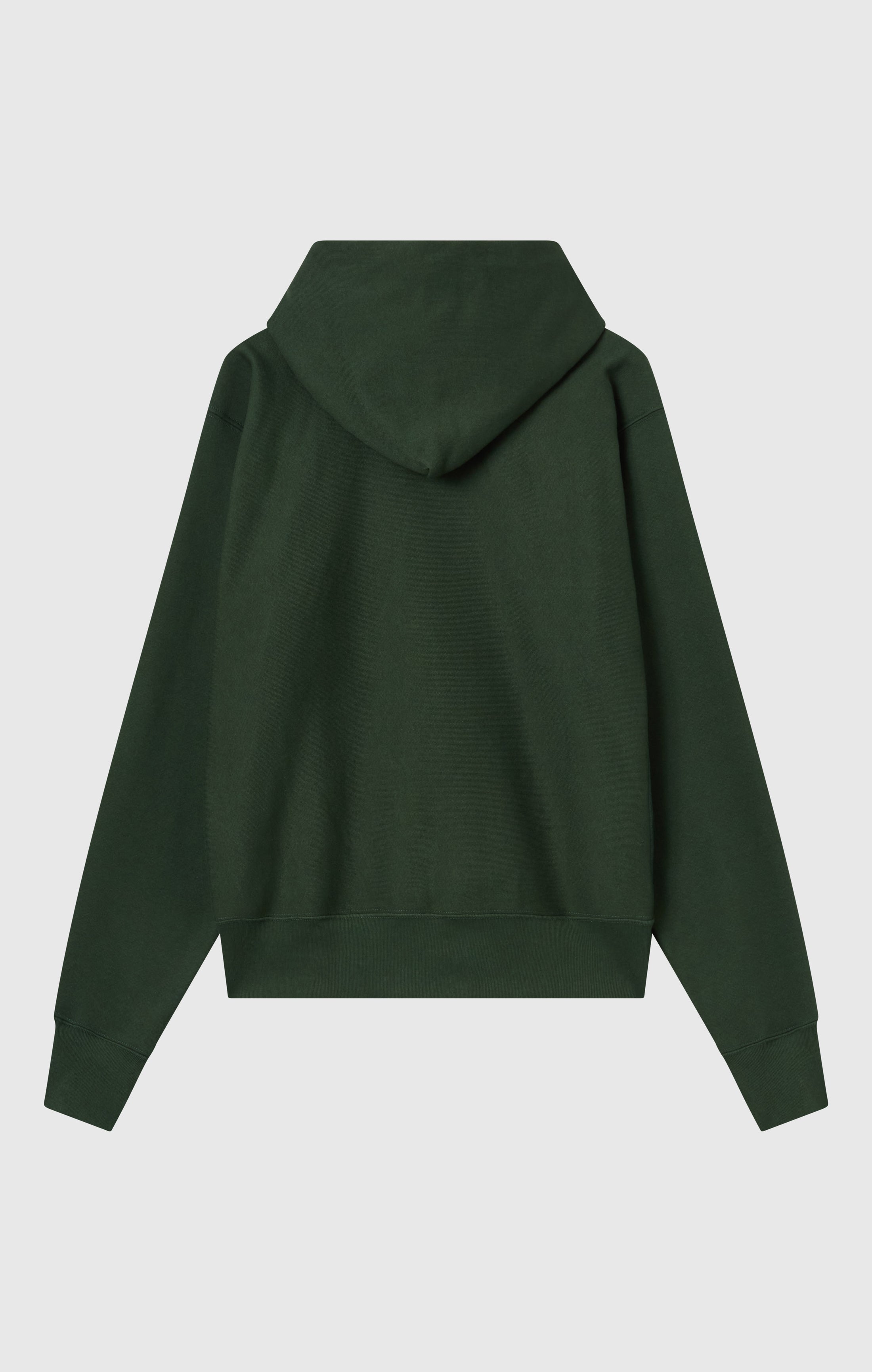 Sweat à Capuche Zippé Reverse Weave avec Intérieur Gratté Homme Made in USA
