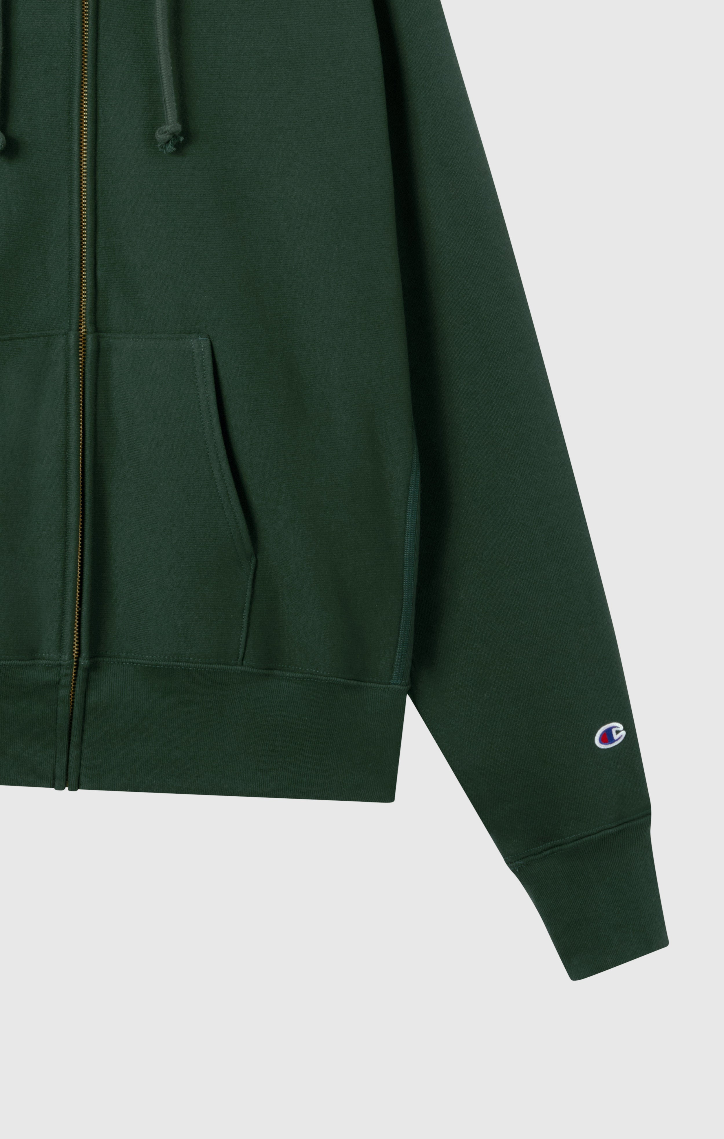 Sudadera con Capucha y Cremallera Reverse Weave con Interior Afelpado para Hombre Made in USA