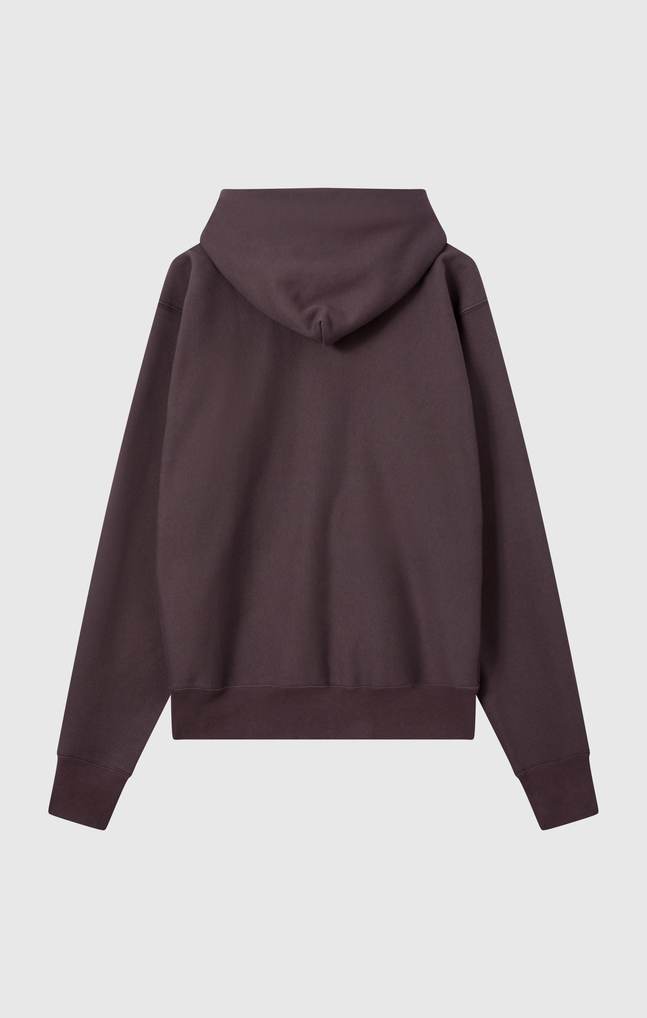 Sweat à Capuche Zippé Reverse Weave avec Intérieur Gratté Homme Made in USA