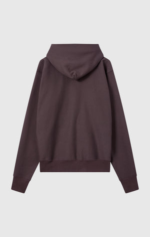 Sweat à Capuche Zippé Reverse Weave avec Intérieur Gratté Homme Made in USA