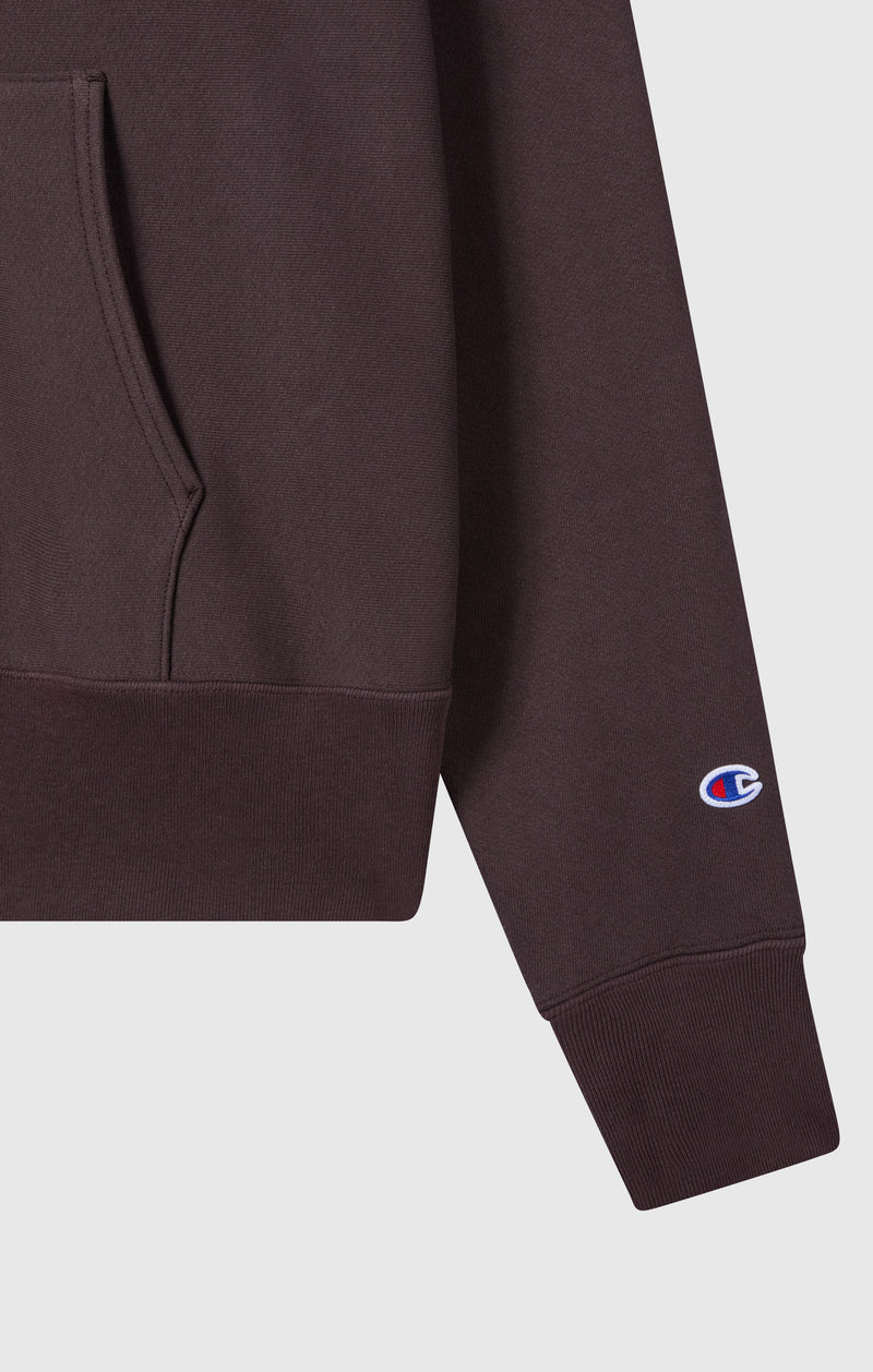 Men's Fleece Reverse Weave Zip Hooded Sweatshirt Made in USA