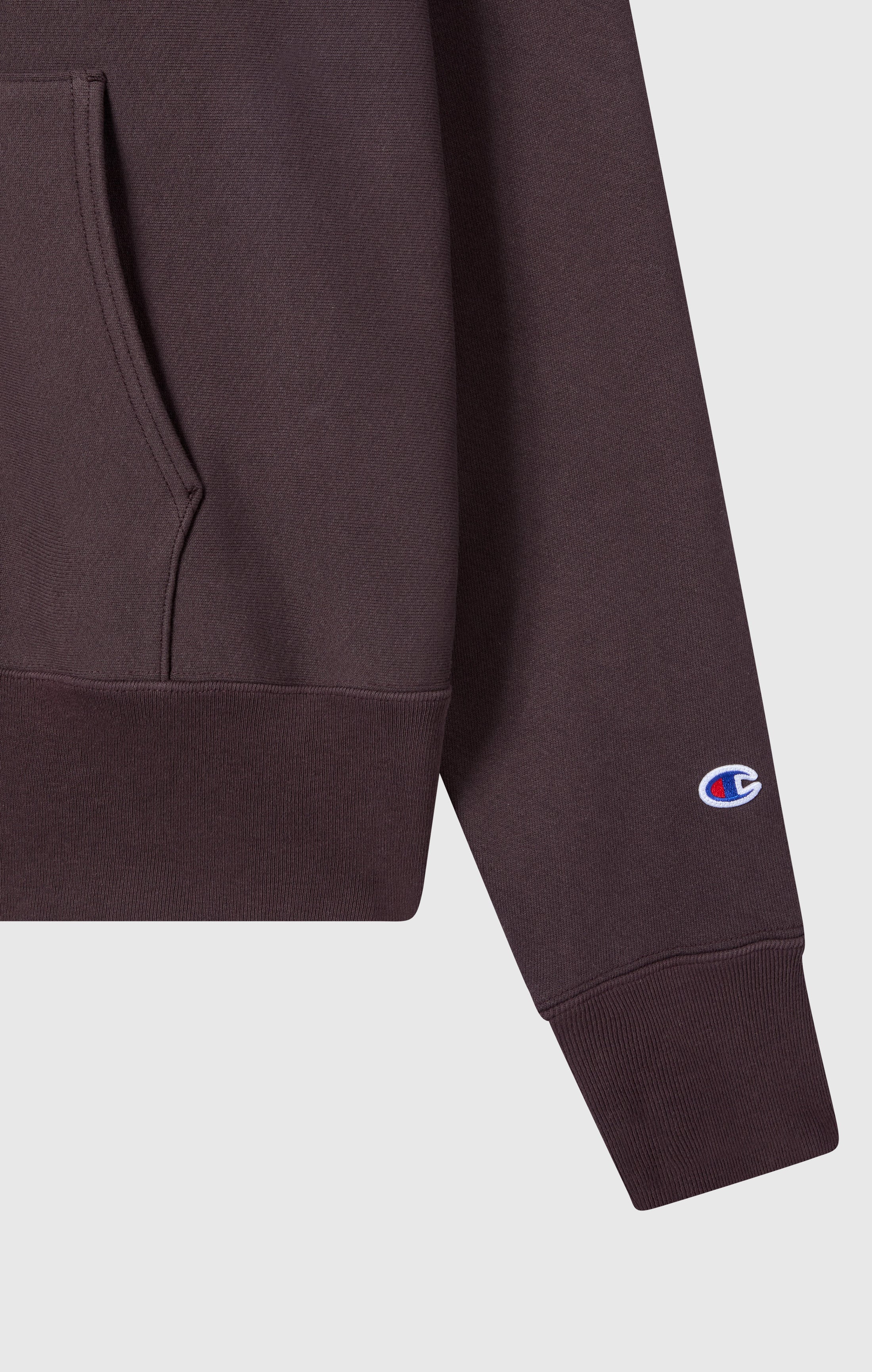 Sweat à Capuche Zippé Reverse Weave avec Intérieur Gratté Homme Made in USA