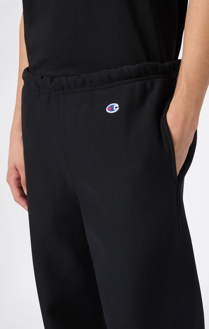 Pantaloni con Polsini Elasticizzati Reverse Weave con Interno Felpato da Uomo Made in USA