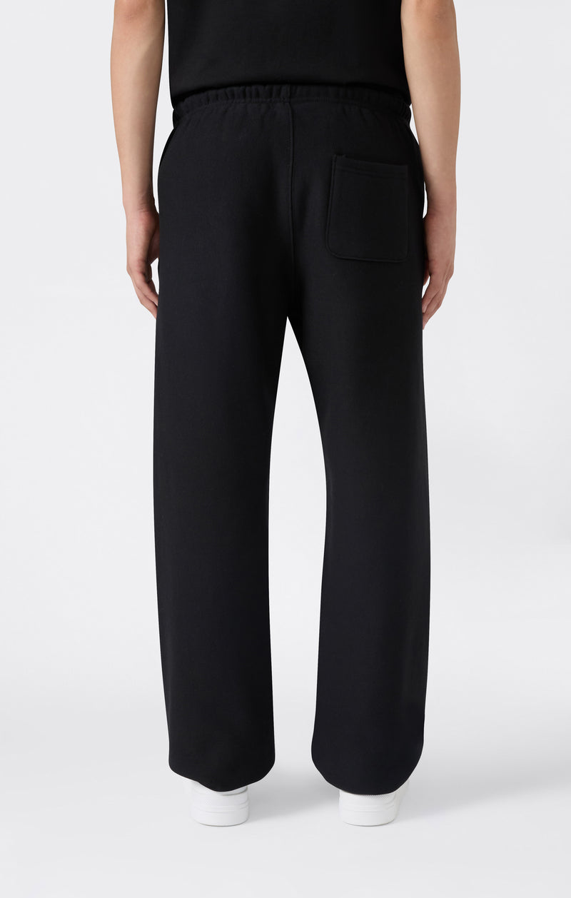 Pantaloni con Polsini Elasticizzati Reverse Weave con Interno Felpato da Uomo Made in USA