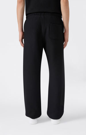 Pantaloni con Polsini Elasticizzati Reverse Weave con Interno Felpato da Uomo Made in USA