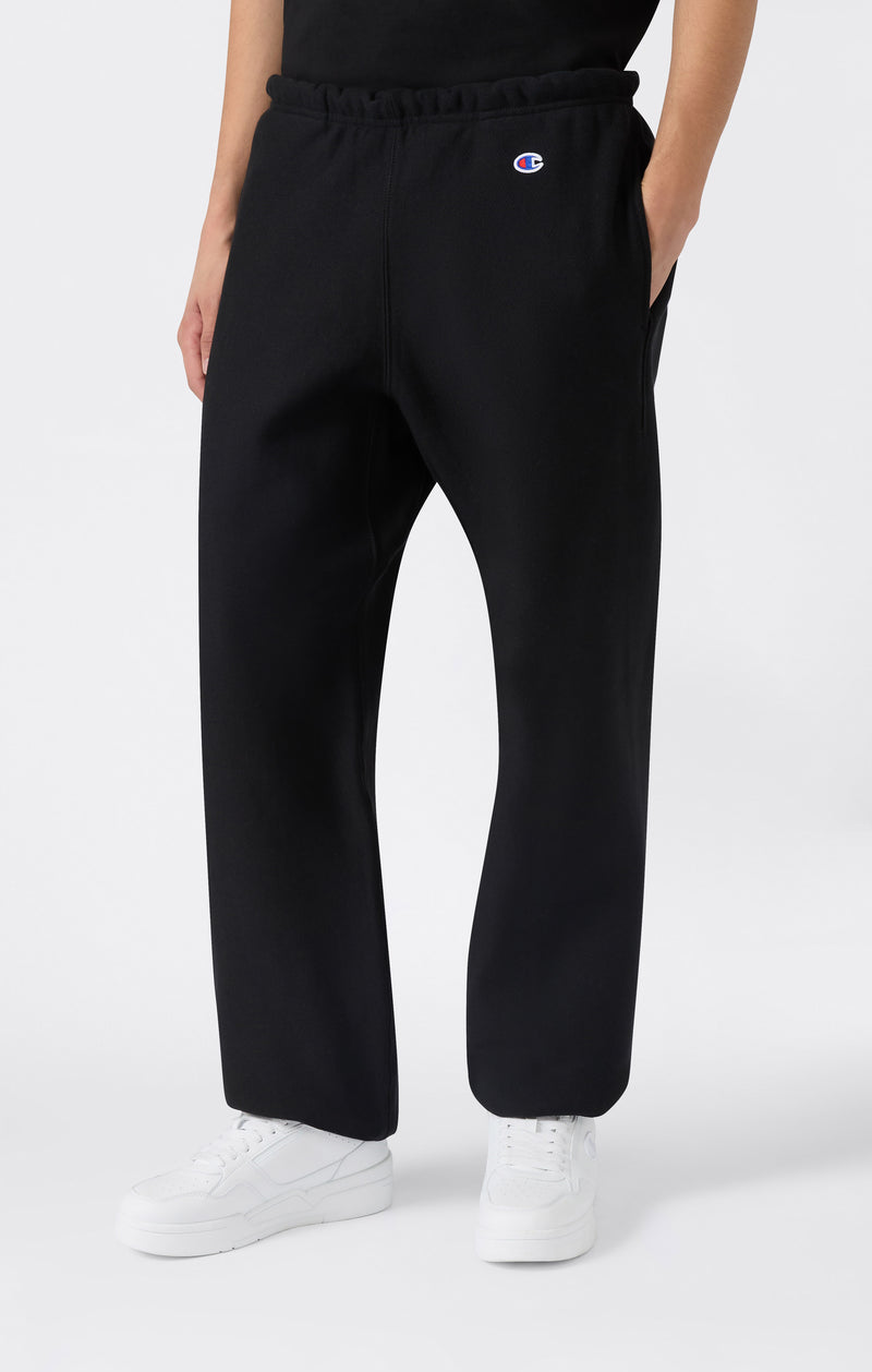 Pantaloni con Polsini Elasticizzati Reverse Weave con Interno Felpato da Uomo Made in USA