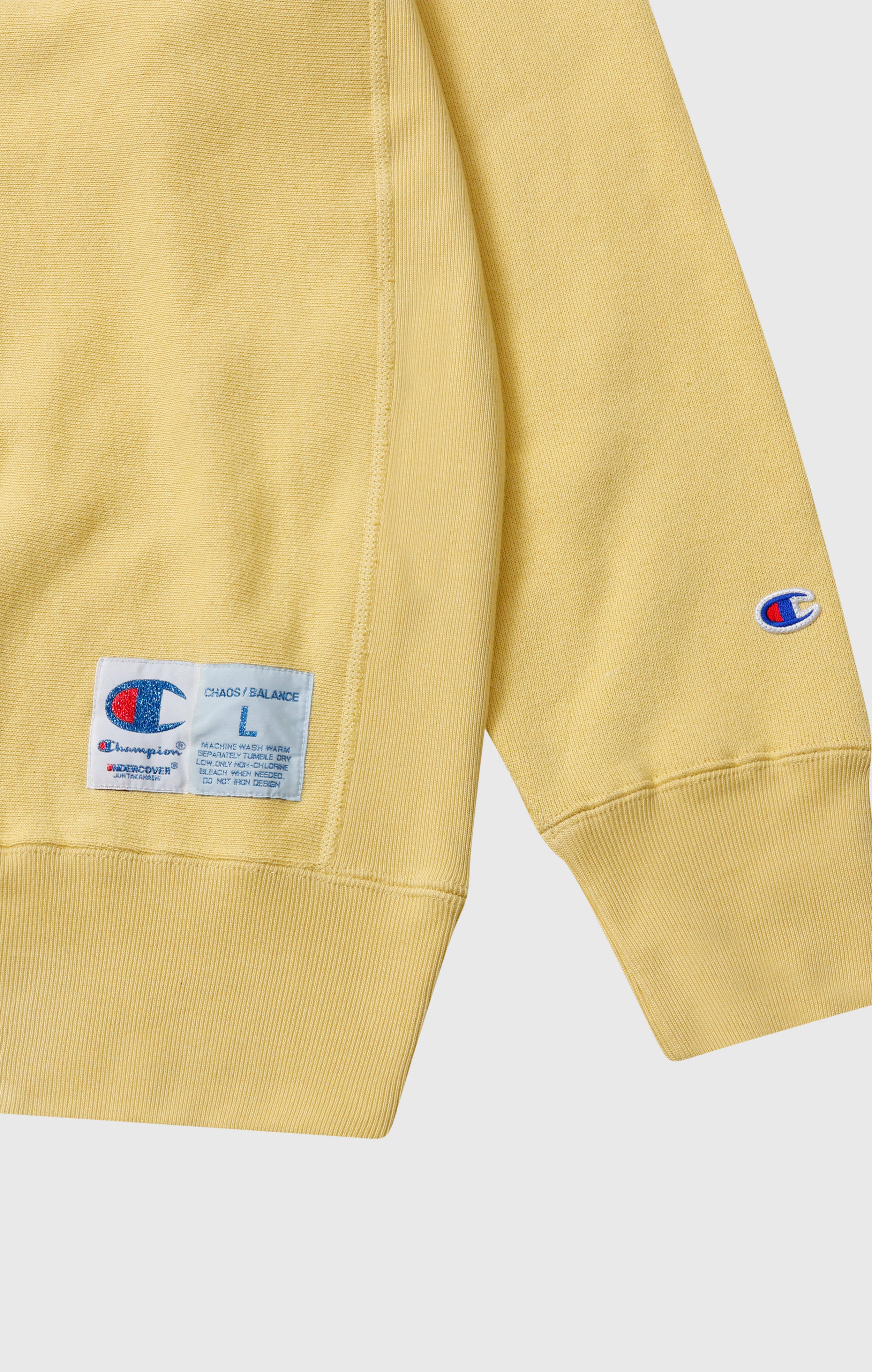 Unisex Reverse Weave “Undercover” Sweatshirt Yellow undercover x