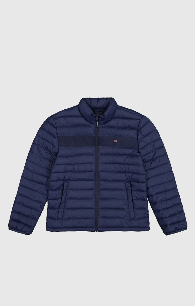 Steppjacke mit durchgehendem Reißverschluss