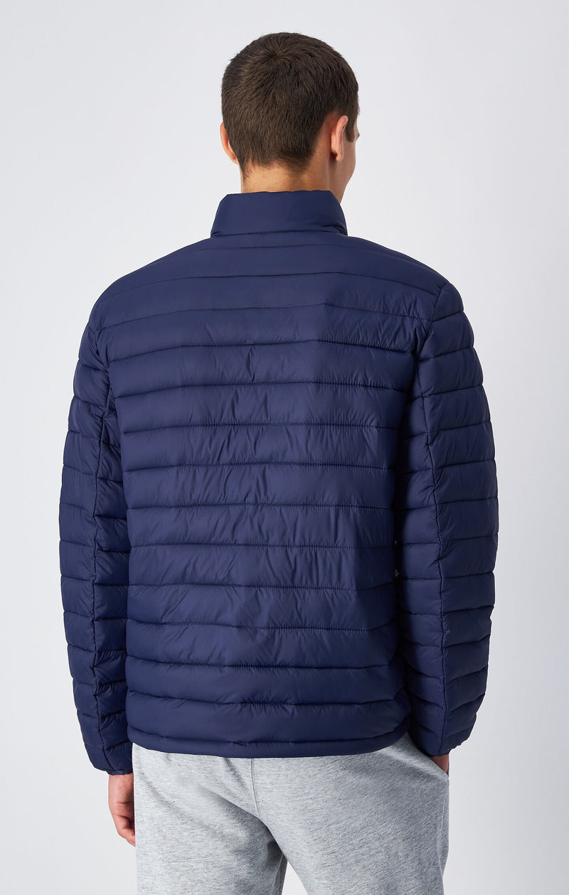 Steppjacke mit durchgehendem Reißverschluss