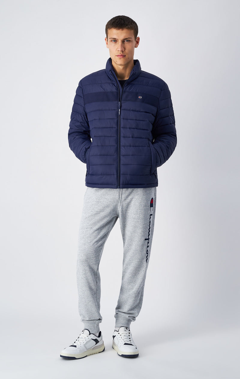 Steppjacke mit durchgehendem Reißverschluss