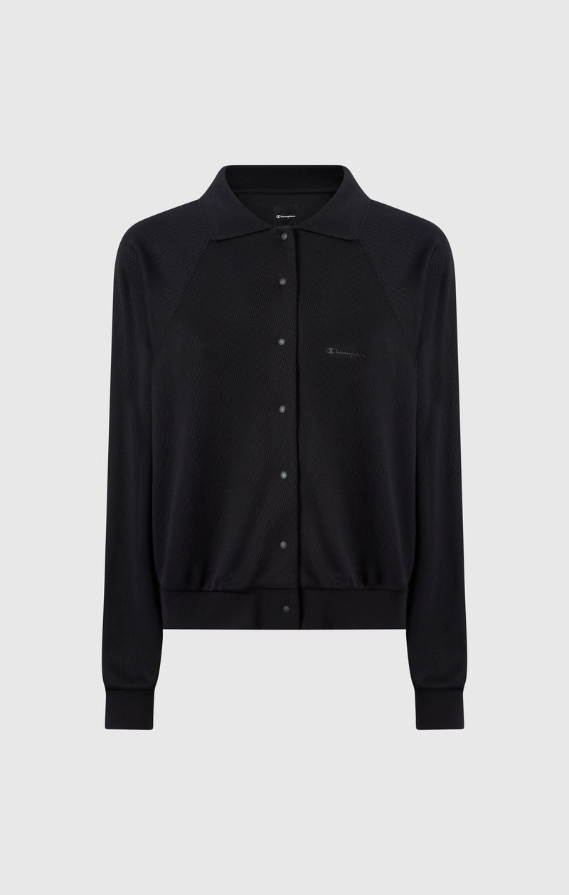 Damen Cardigan mit Druckknöpfen Black Edition