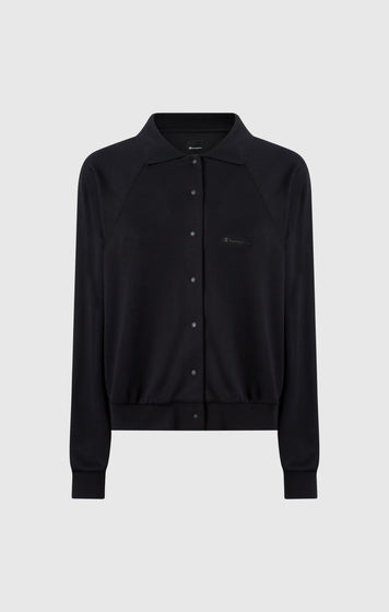 Damen Cardigan mit Druckknöpfen Black Edition