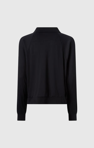 Damen Cardigan mit Druckknöpfen Black Edition