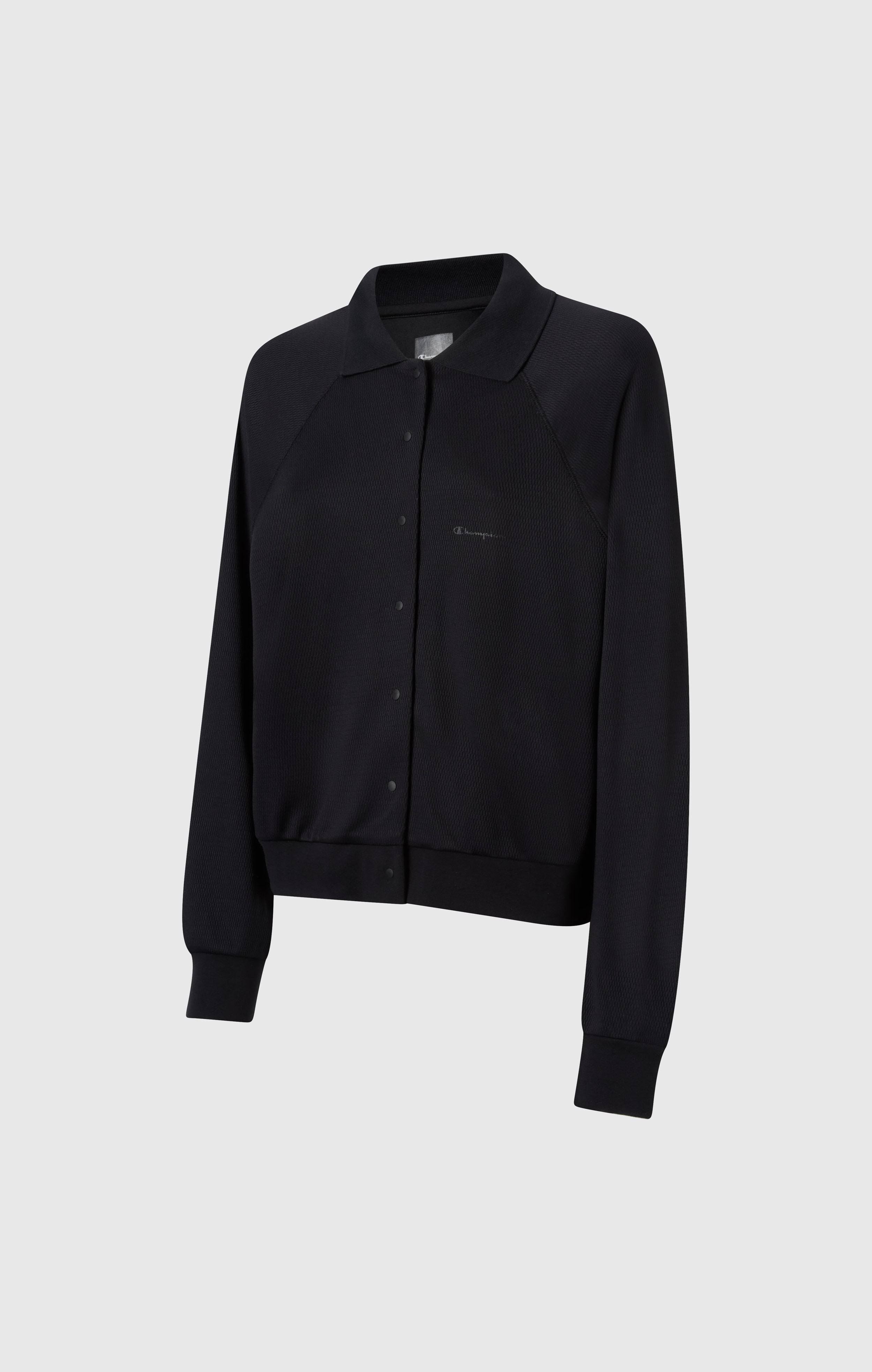 Damen Cardigan mit Druckknöpfen Black Edition