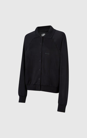 Damen Cardigan mit Druckknöpfen Black Edition