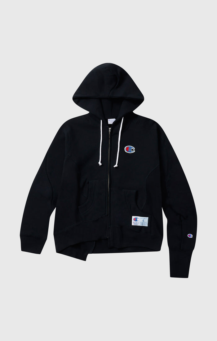 Felpa Con Zip Intera Reverse Weave "Undercover" Unisex