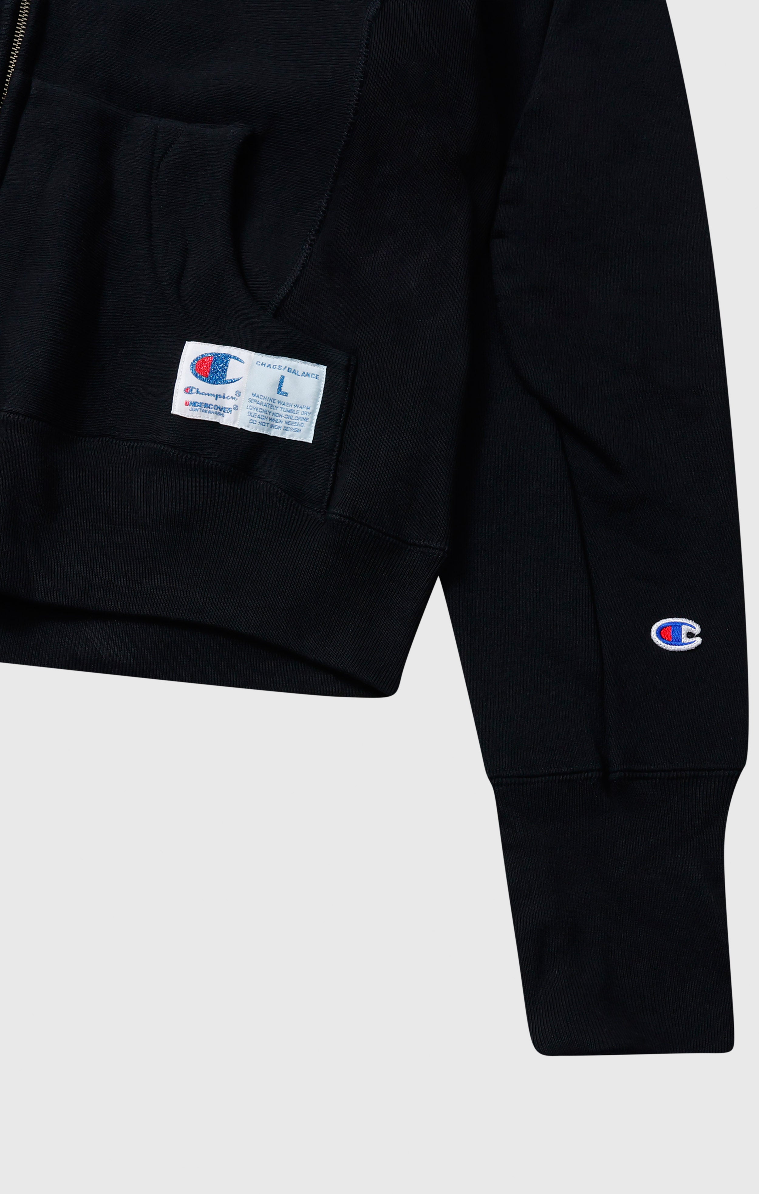 Unisex Reverse Weave “Undercover” Full-Zip Sweatshirt