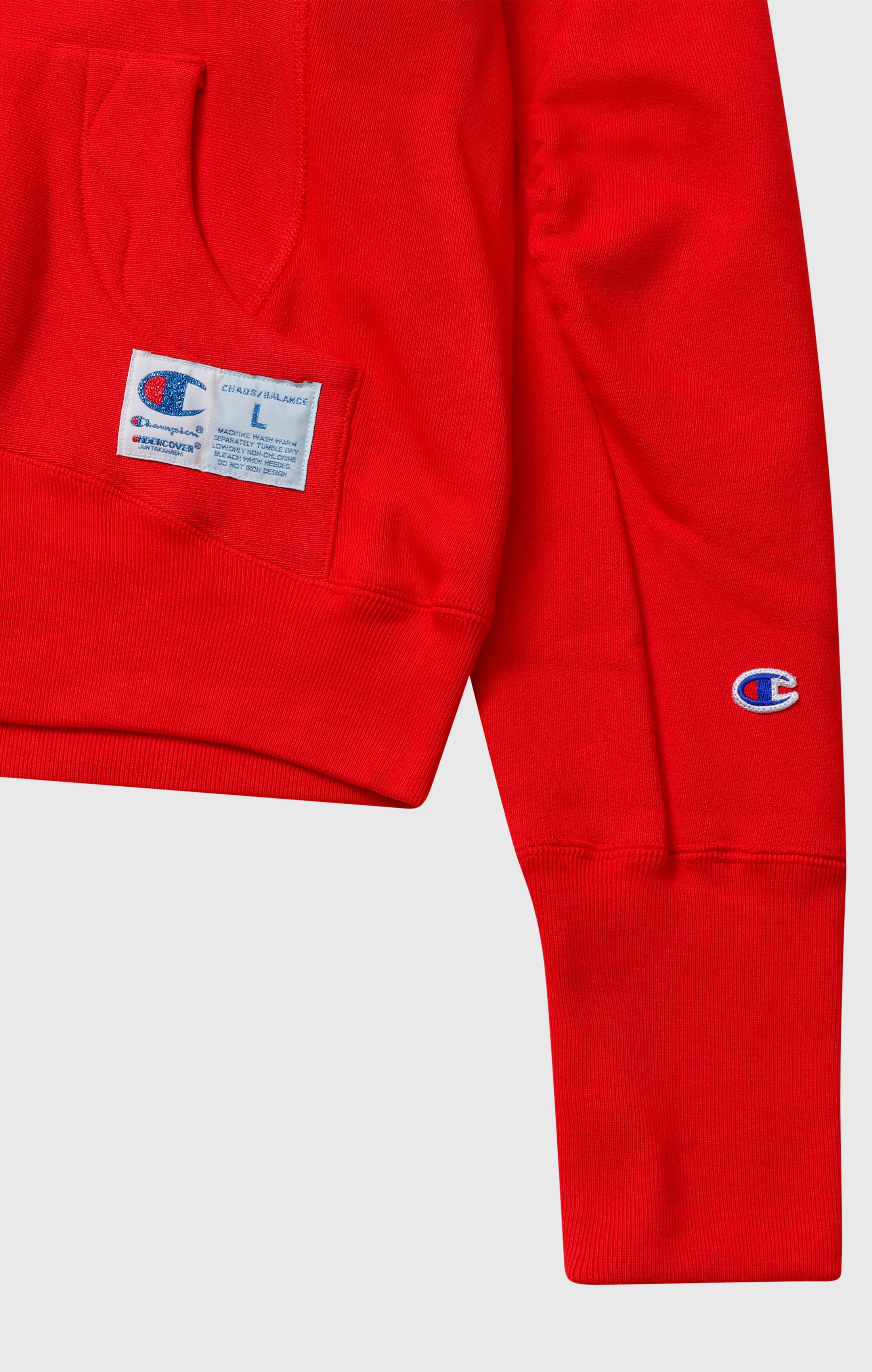 Reverse Weave Women's Full Zip Hoodie "Undercover"