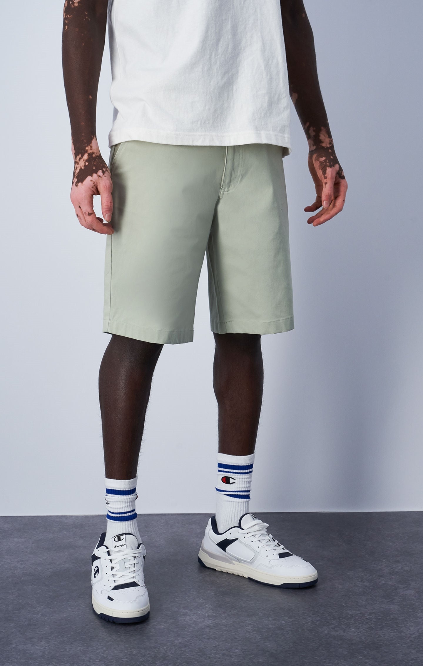 Shorts in Cotone Biologico Elasticizzato Eco Future