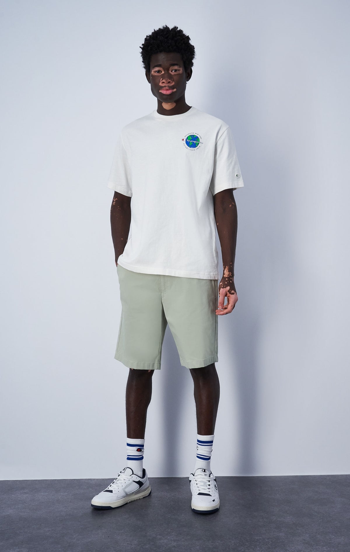 Eco Future Shorts aus elastischer Bio-Baumwolle