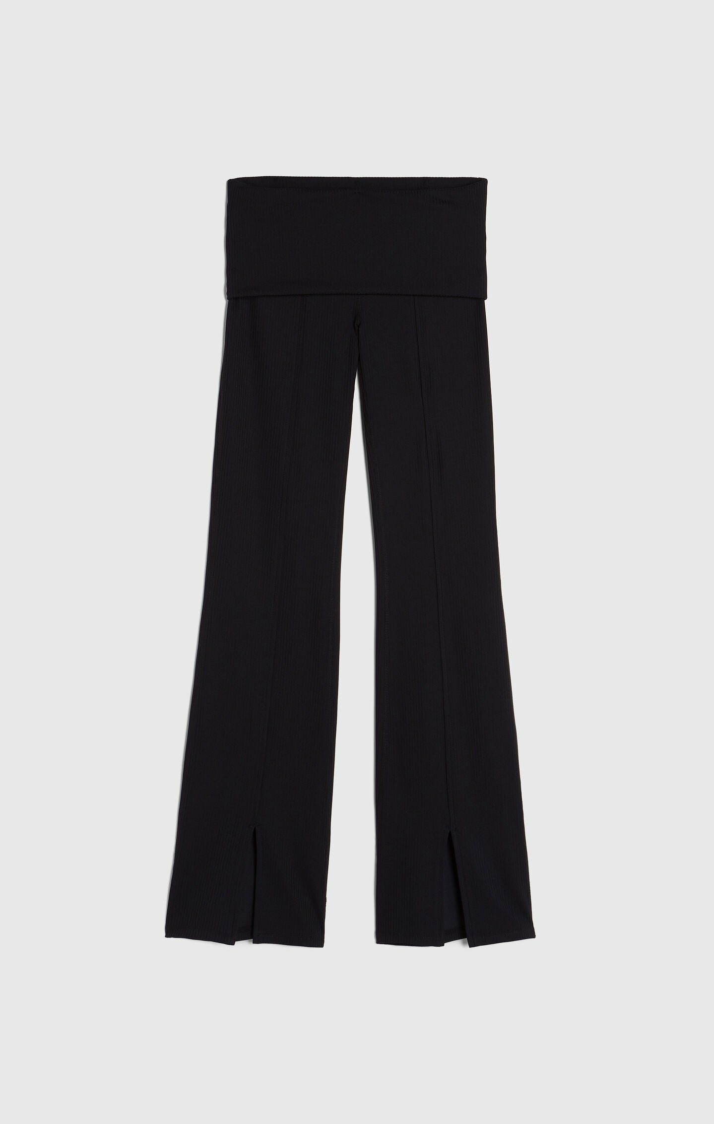 Legging évasé côtelé