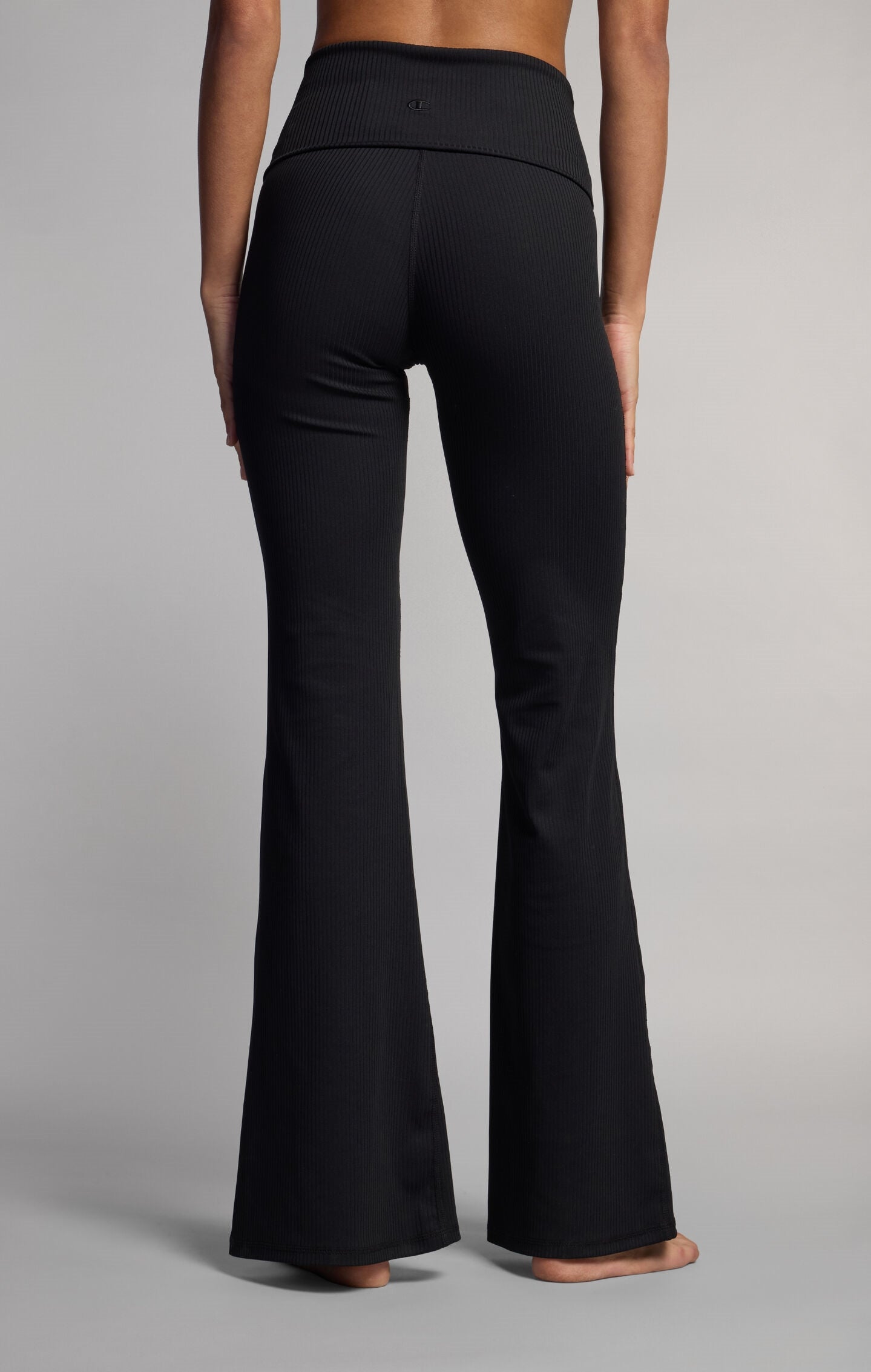 Legging évasé côtelé