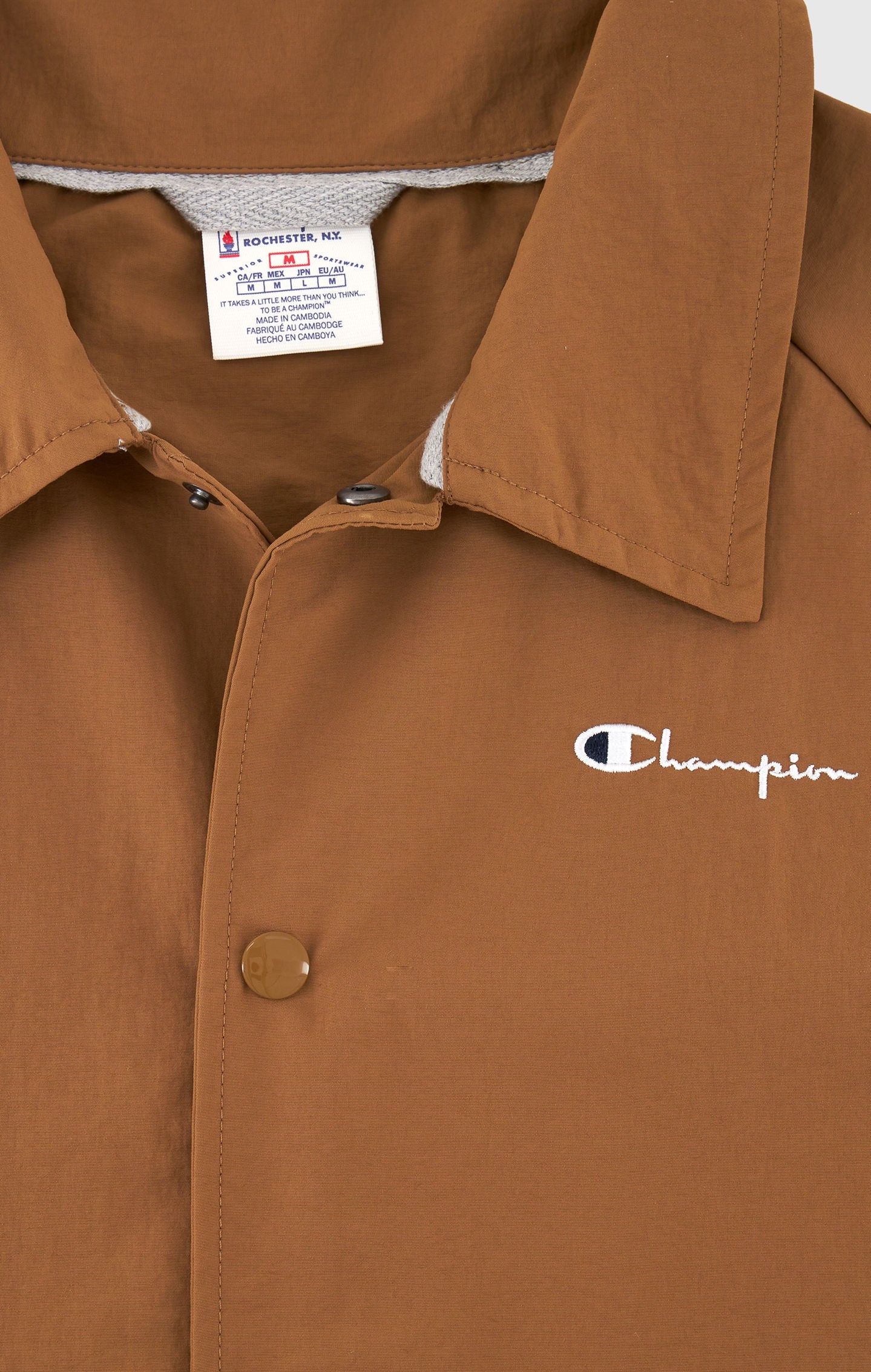 Giacca coach in nylon