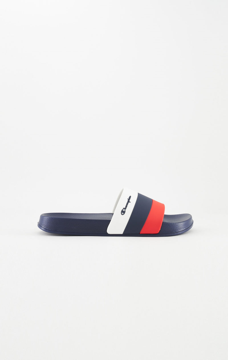 ALL AMERICAN Grade-School Slides navy blue slide Champion United