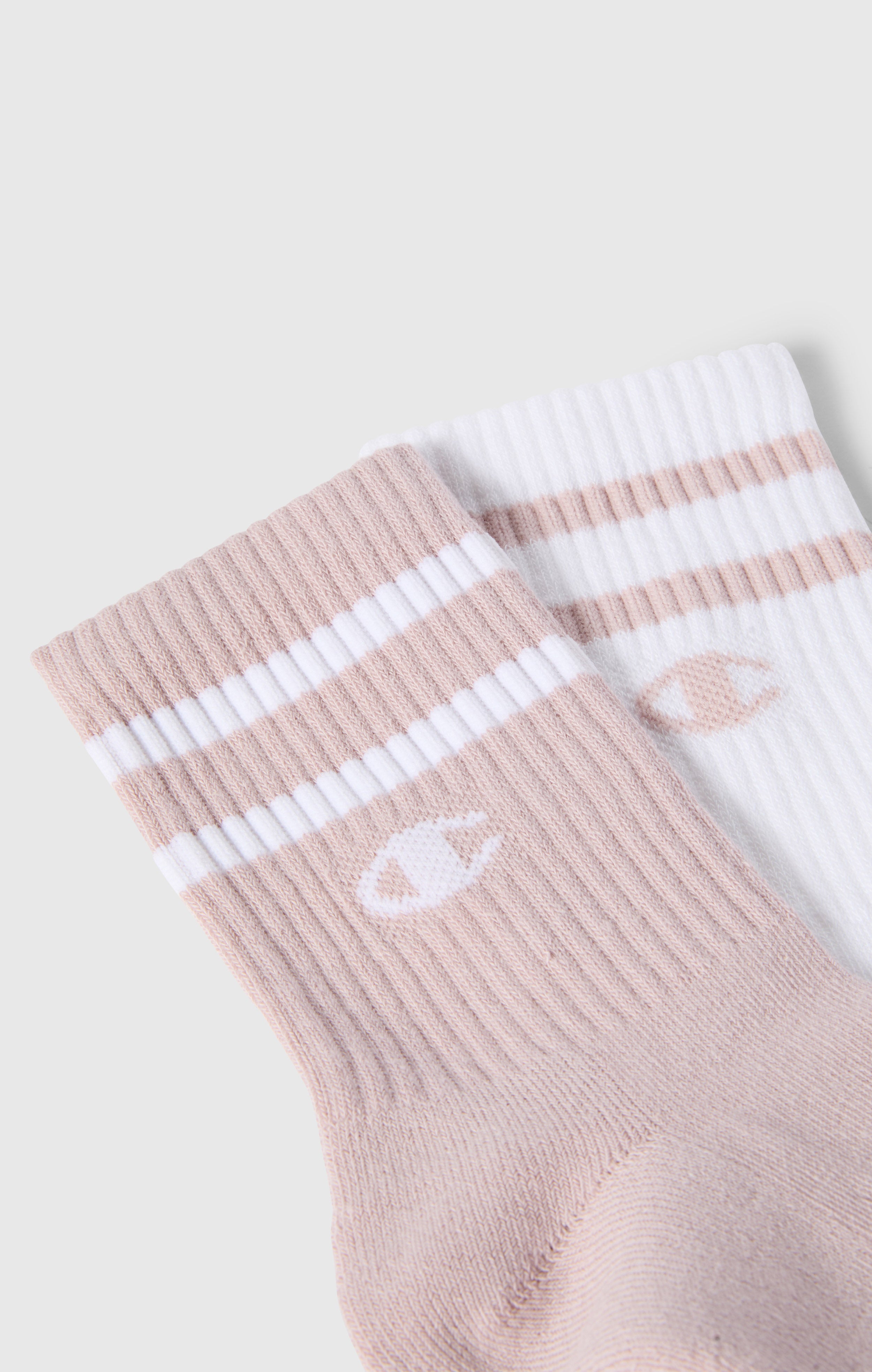 Lot de 2 paires de chaussettes mi-mollet pour adulte