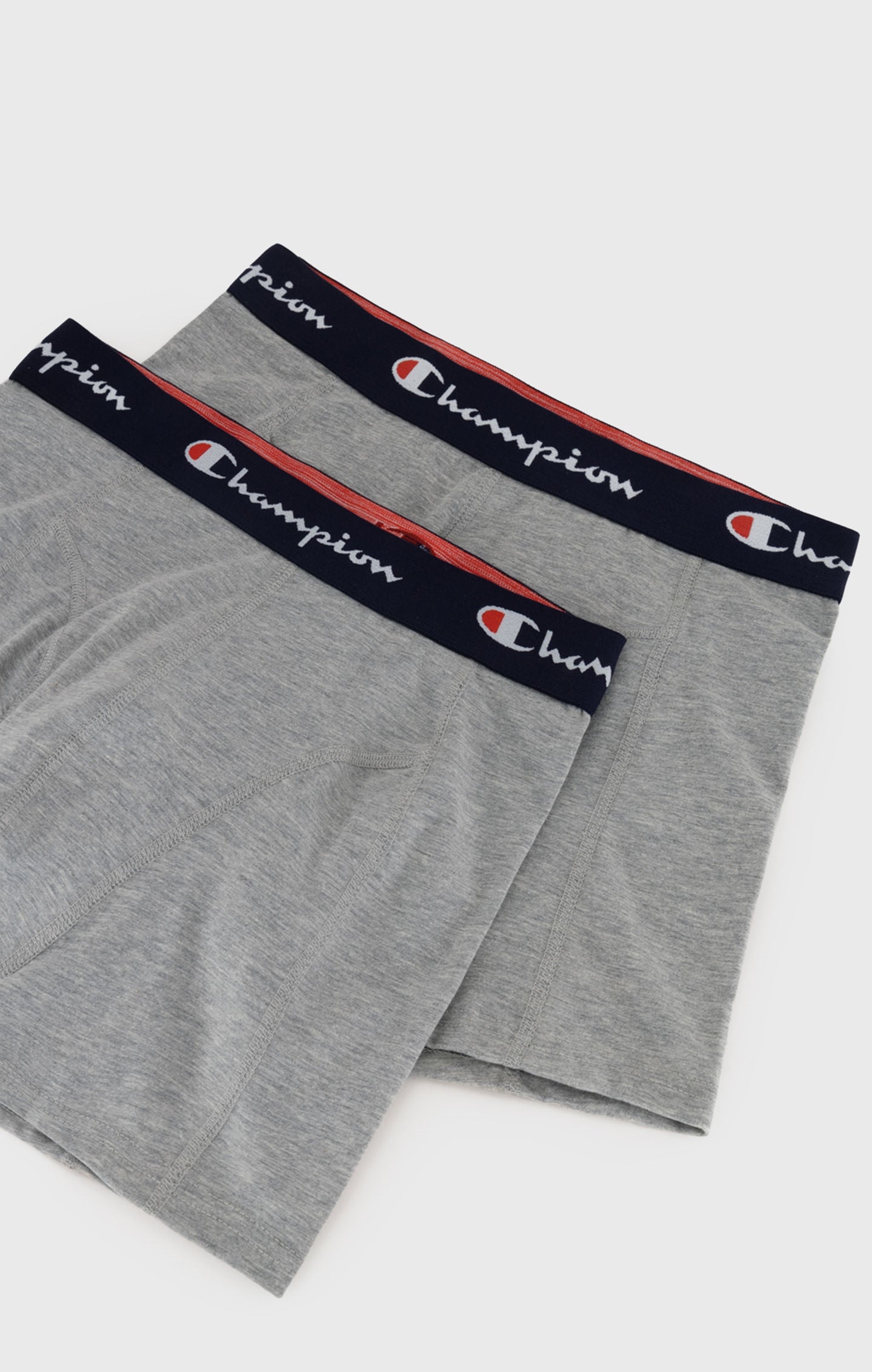 Paquete de dos pares de bóxers de costuras lisas