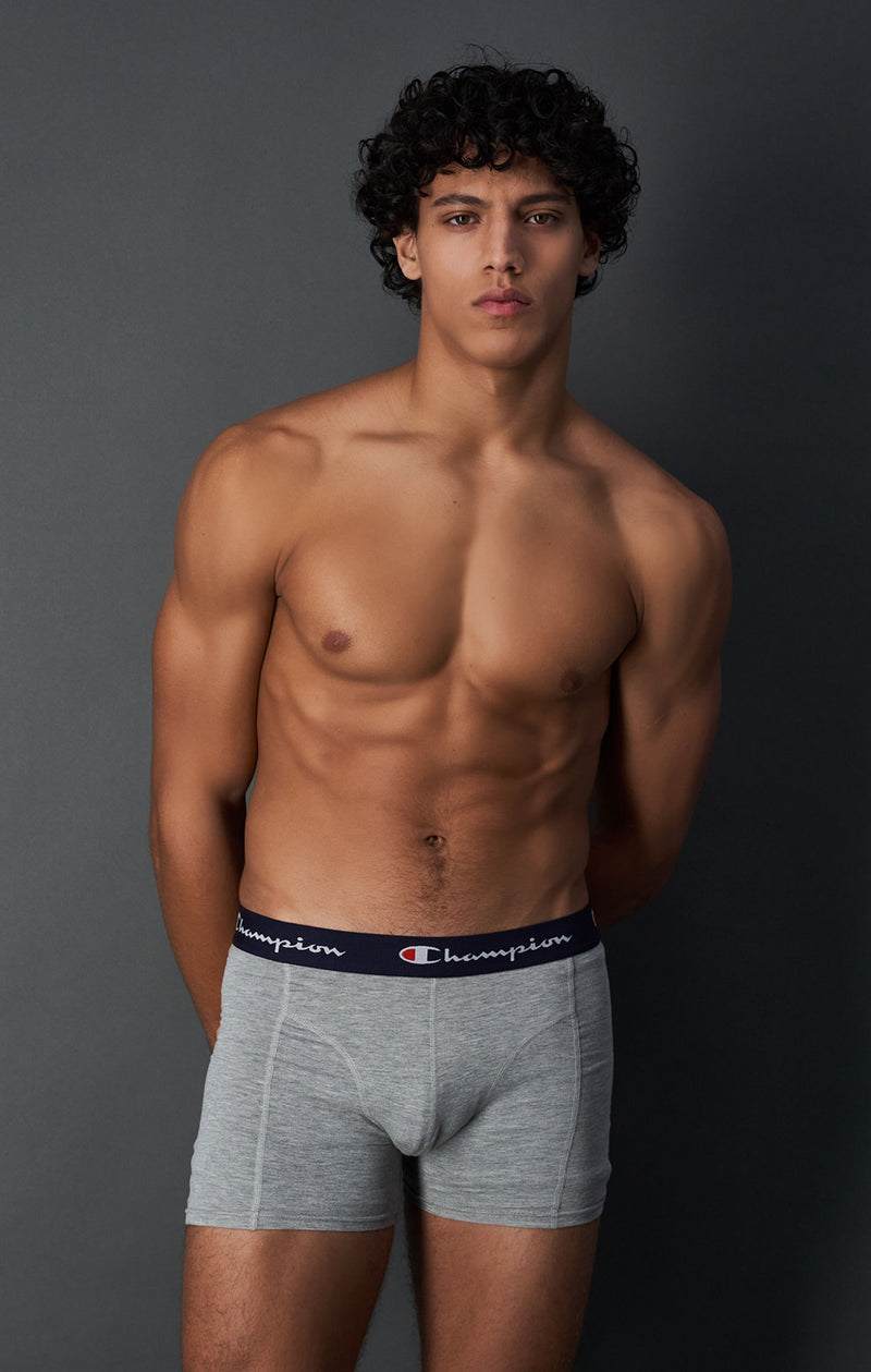 Pack Da Due Boxer Con Cuciture Lisce