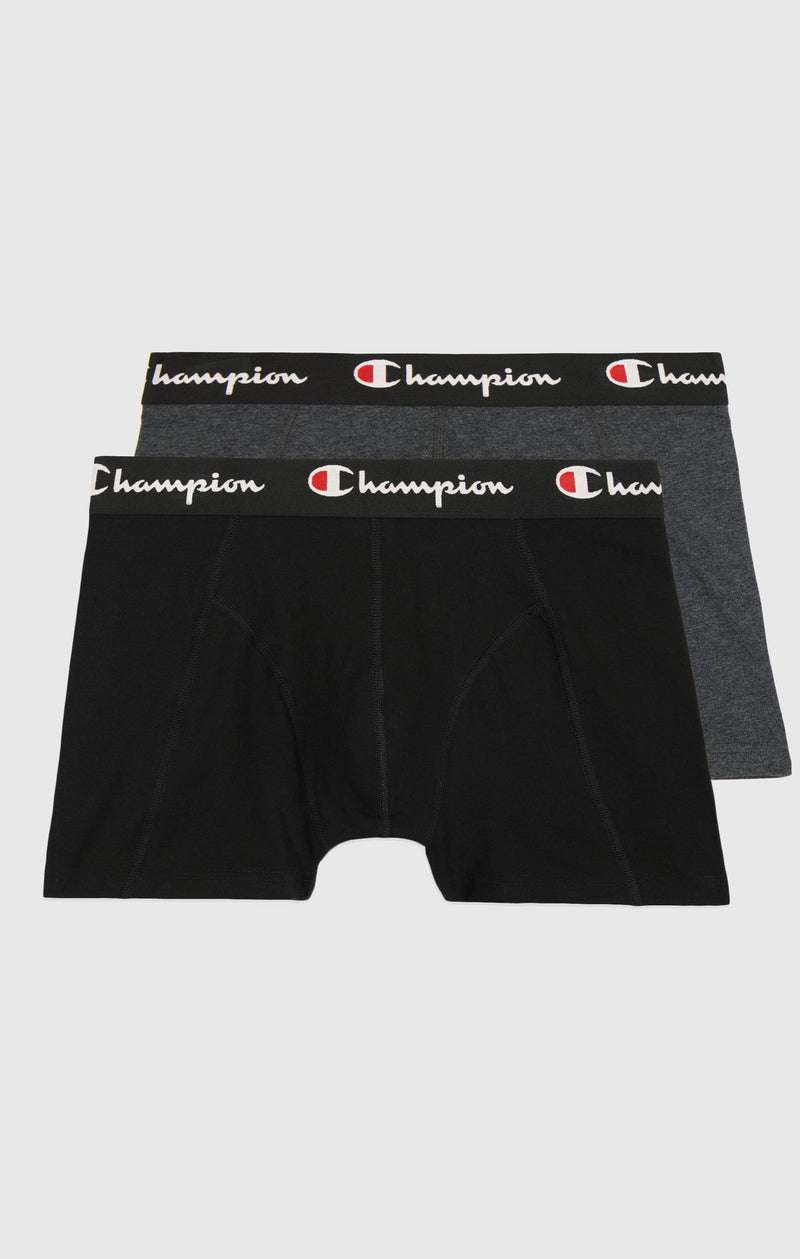 Pack Da Due Boxer Con Cuciture Lisce