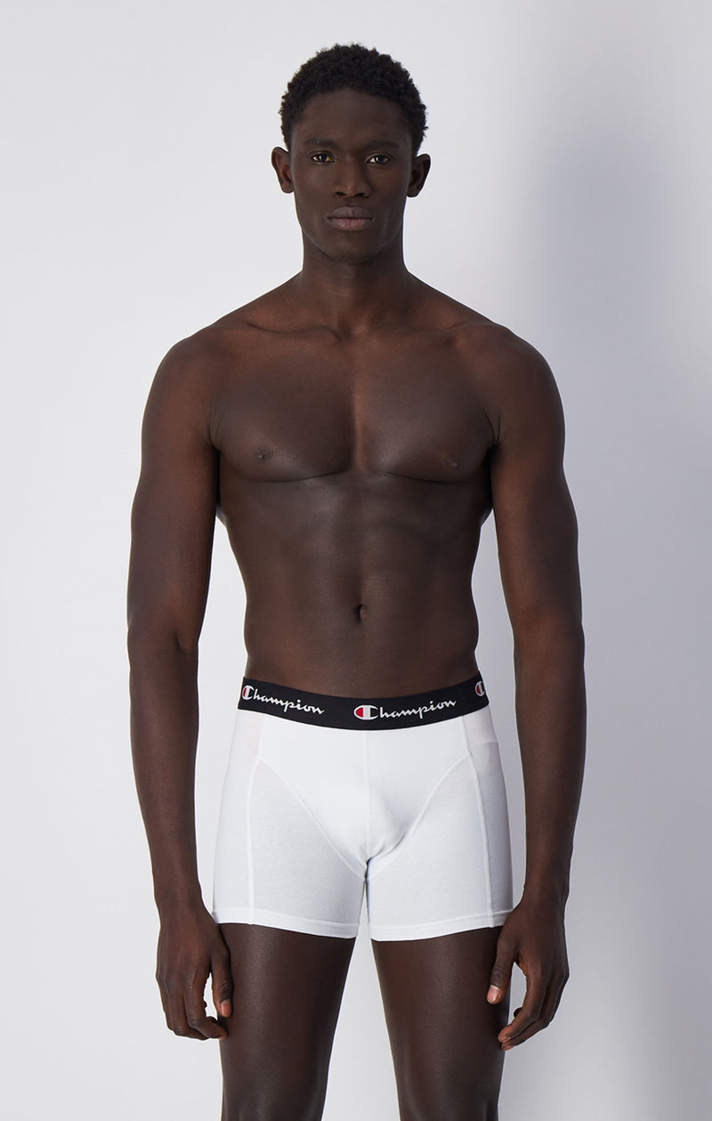 Pack Da Due Boxer Con Cuciture Lisce