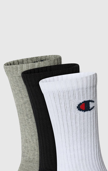 Six Pack Breathable Crew Socks