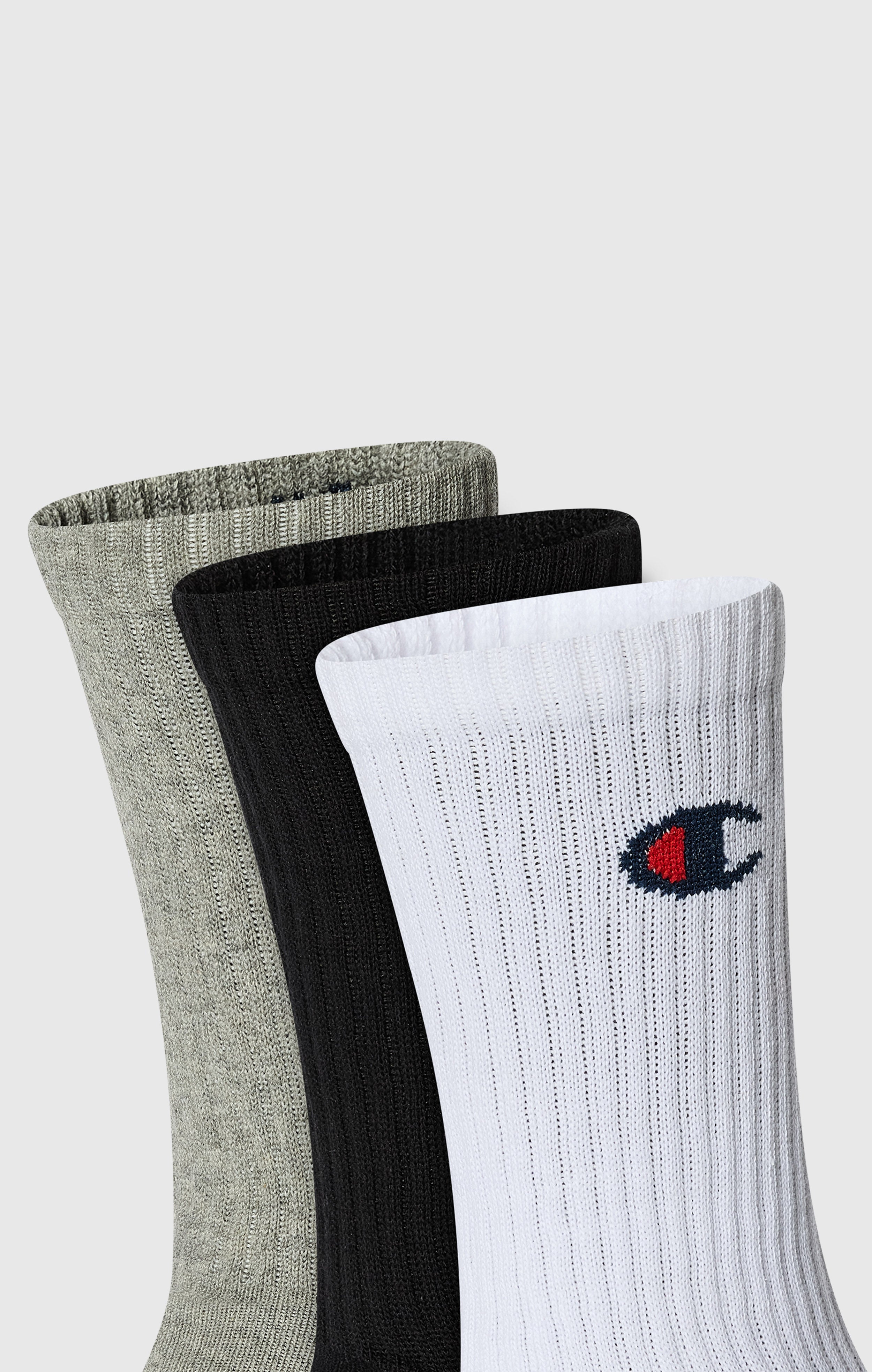 Atmungsaktive Crew-Socken im 6er-Pack