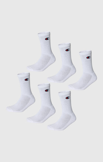Six Pack Breathable Crew Socks