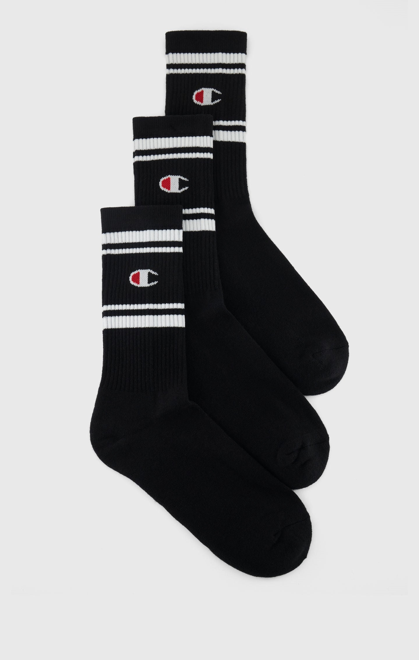 Triple Pack Crew Length Socks