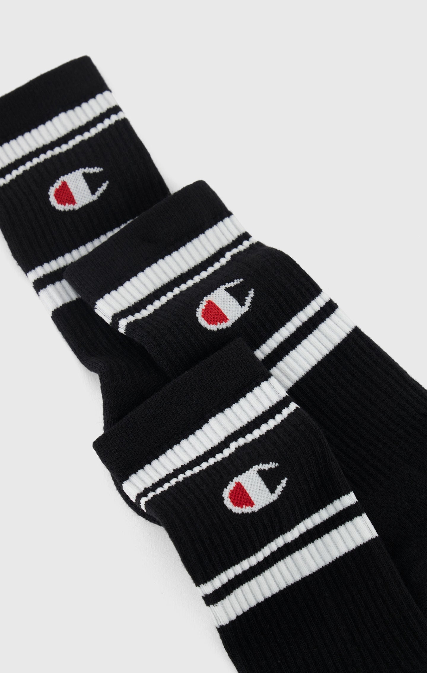 Triple Pack Crew Length Socks