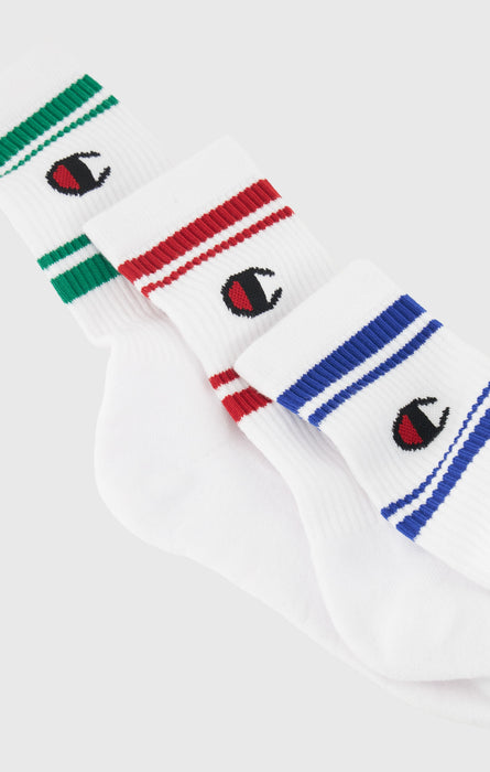 Crew-Socken im Dreierpack