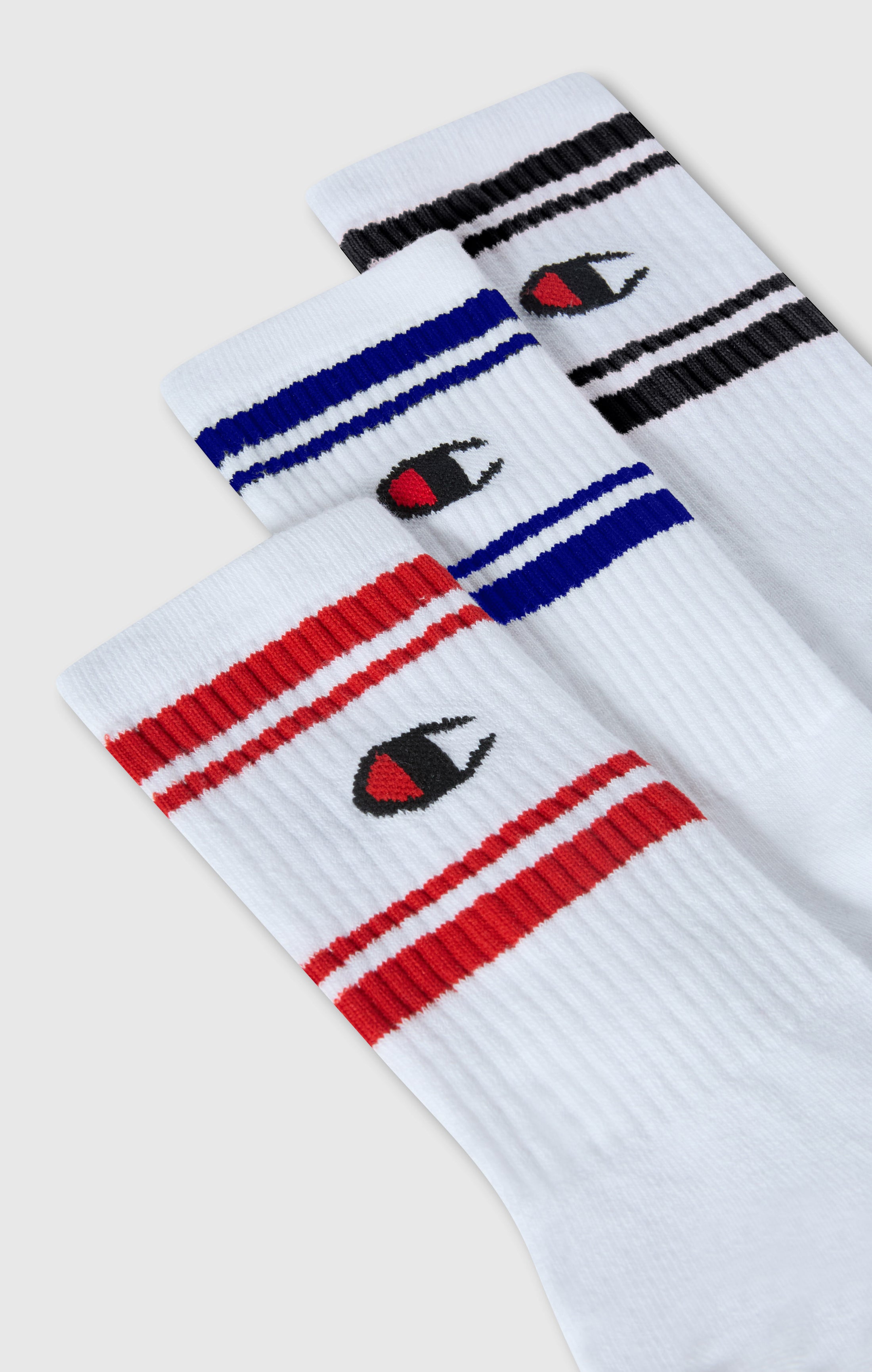 3 Pack Crew Socks