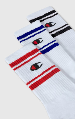 3 Pack Crew Socks