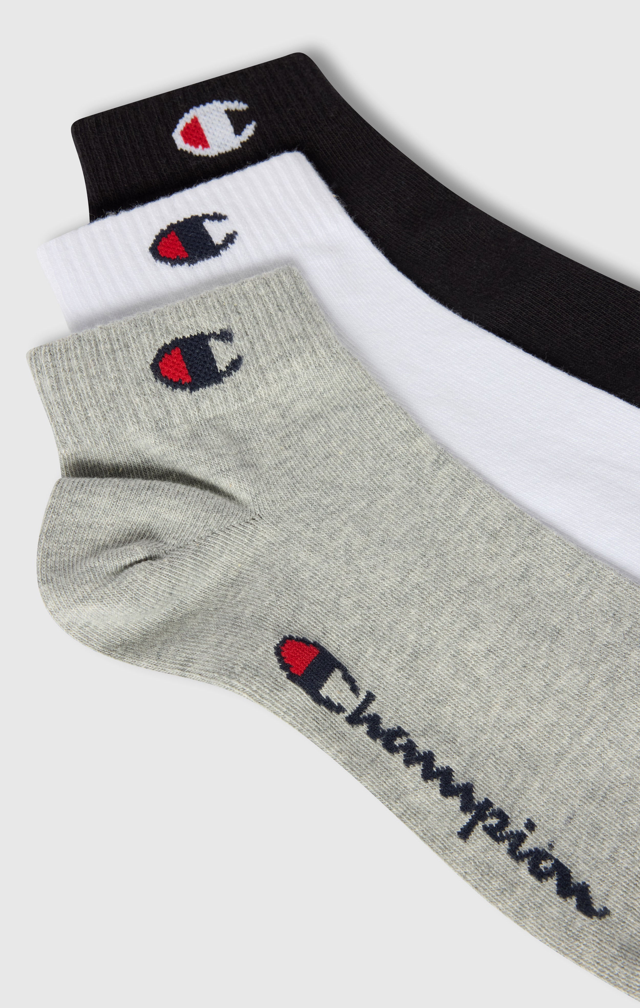 Lot de 3 paires de chaussettes pour adulte avec logo C