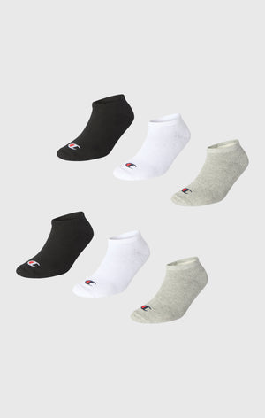 Pack da Sei Calzini alla Caviglia