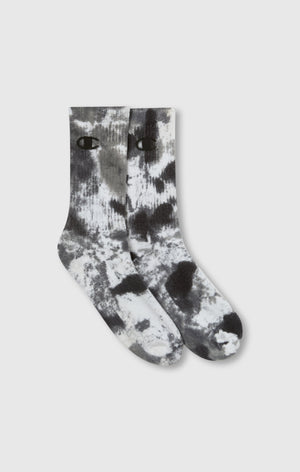 2 Pack Crew Socks Tie-Dye