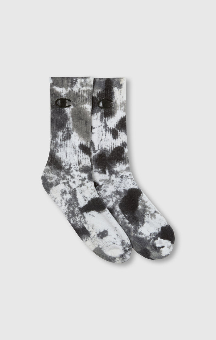 2 Pack Crew Socks Tie-Dye