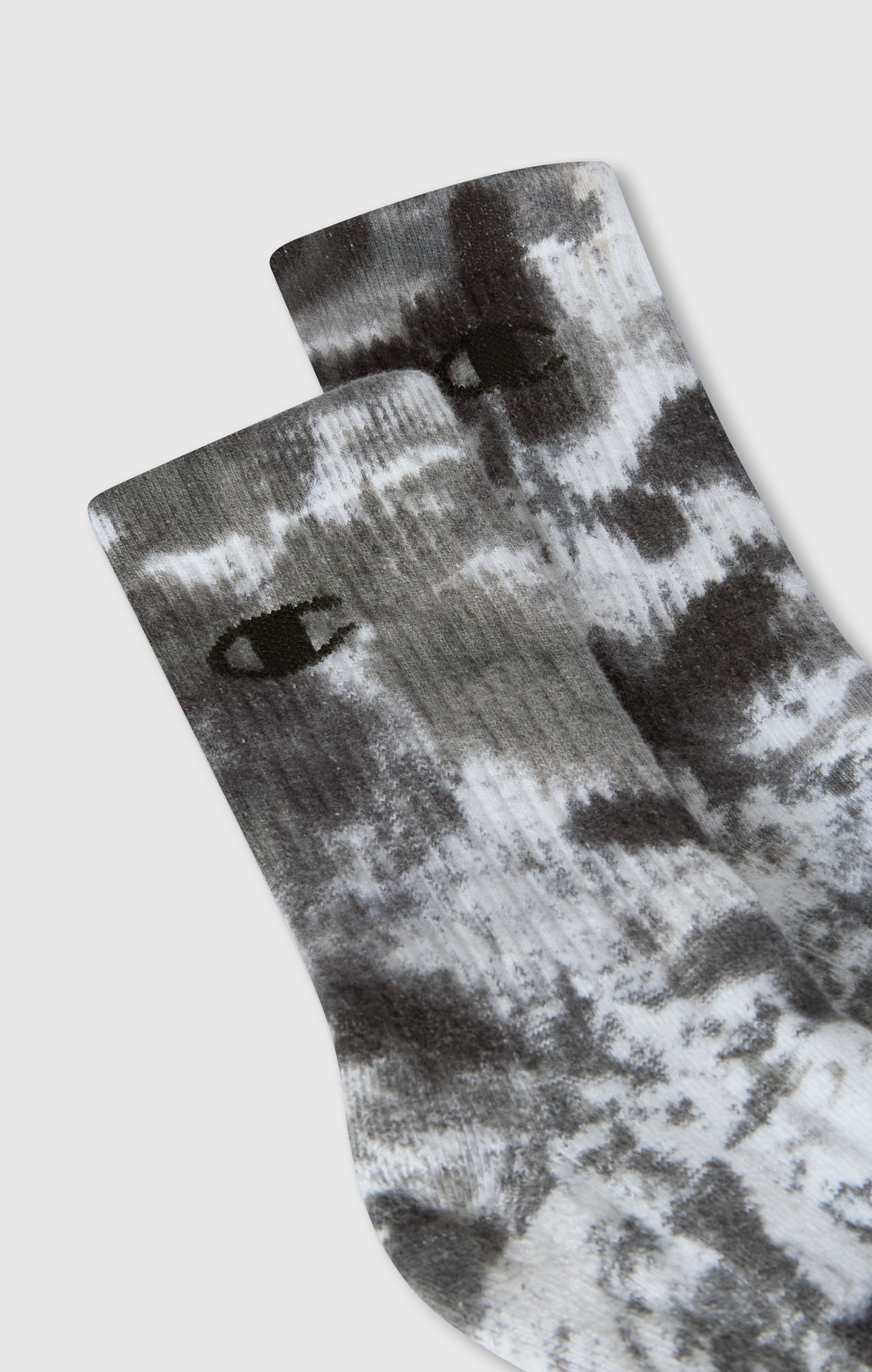 2 Pack Crew Socks Tie-Dye